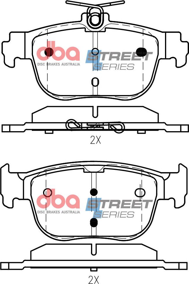 DBA Australia DB15092SS - Kit pastiglie freno, Freno a disco autozon.pro