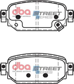 DBA Australia DB15045SS - Kit pastiglie freno, Freno a disco autozon.pro