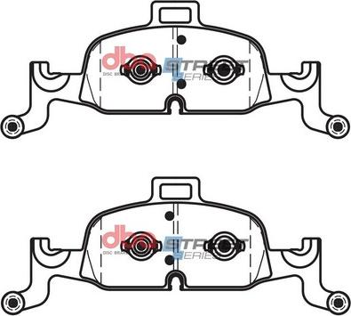DBA Australia DB15060SS - Kit pastiglie freno, Freno a disco autozon.pro