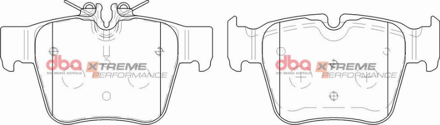 DBA Australia DB15063XP - Kit pastiglie freno, Freno a disco autozon.pro