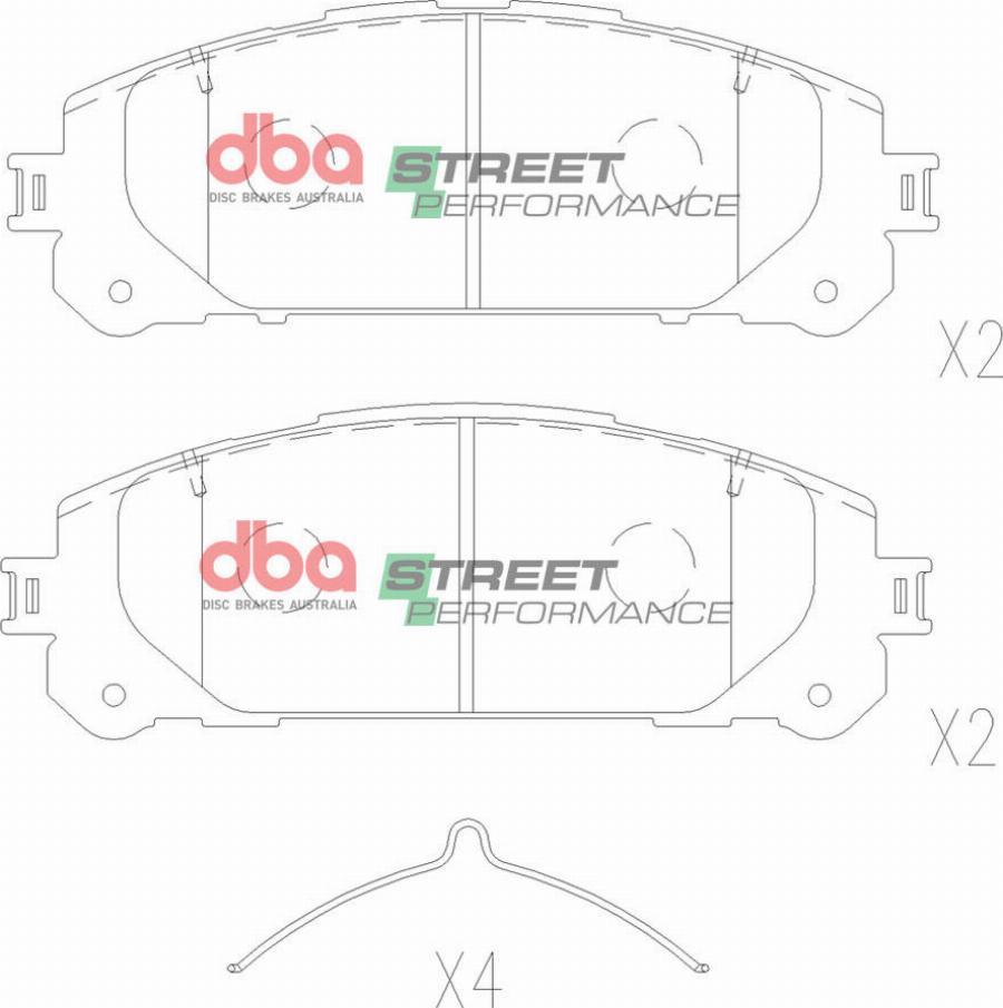 DBA Australia DB15067SP - Kit pastiglie freno, Freno a disco autozon.pro