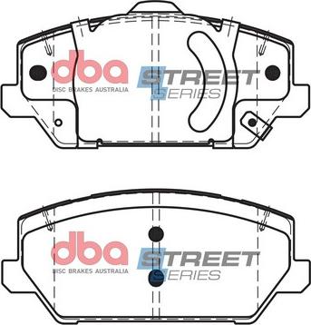 DBA Australia DB15012SS - Kit pastiglie freno, Freno a disco autozon.pro