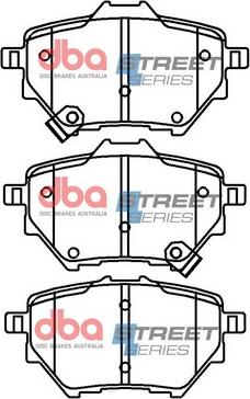 DBA Australia DB15084SS - Kit pastiglie freno, Freno a disco autozon.pro