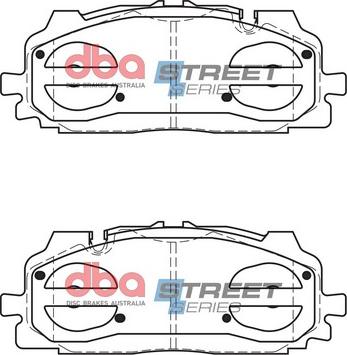 DBA Australia DB15030XP - Kit pastiglie freno per elevate prestazioni autozon.pro