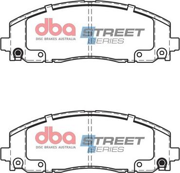 DBA Australia DB15038SS - Kit pastiglie freno, Freno a disco autozon.pro