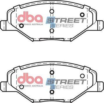 DBA Australia DB15024SS - Kit pastiglie freno, Freno a disco autozon.pro