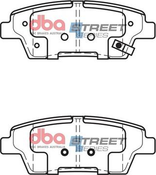 DBA Australia DB15022SS - Kit pastiglie freno, Freno a disco autozon.pro