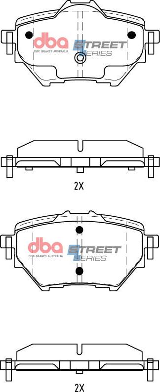 DBA Australia DB15193SS - Kit pastiglie freno, Freno a disco autozon.pro