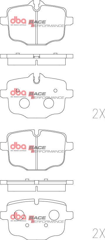 DBA Australia DB15109RP - Kit pastiglie freno, Freno a disco autozon.pro