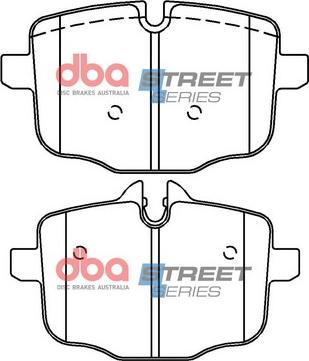 DBA Australia DB15109SS - Kit pastiglie freno, Freno a disco autozon.pro