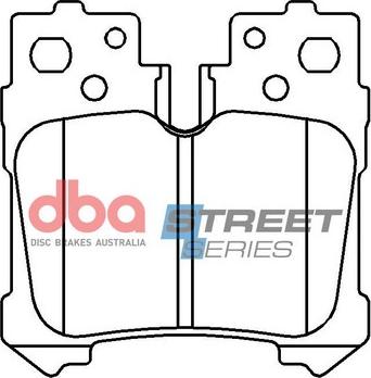 DBA Australia DB15105SS - Kit pastiglie freno, Freno a disco autozon.pro