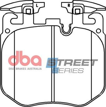 DBA Australia DB15108SS - Kit pastiglie freno, Freno a disco autozon.pro