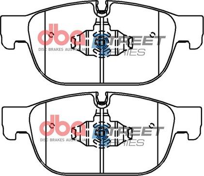 DBA Australia DB15116XP - Kit pastiglie freno per elevate prestazioni autozon.pro