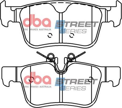 DBA Australia DB15117XP - Kit pastiglie freno per elevate prestazioni autozon.pro