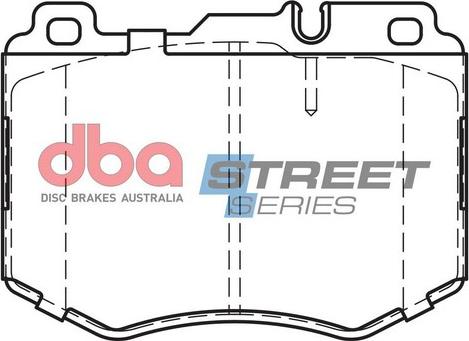 DBA Australia DB15182SS - Kit pastiglie freno, Freno a disco autozon.pro