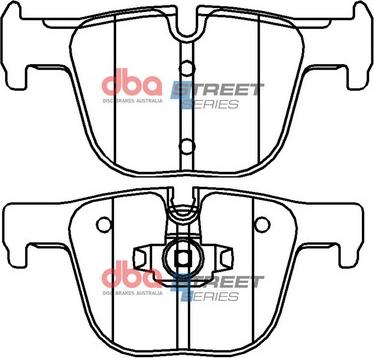 DBA Australia DB15126SS - Kit pastiglie freno, Freno a disco autozon.pro