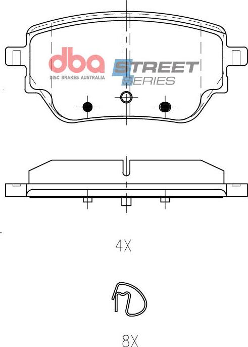 DBA Australia DB15269SS - Kit pastiglie freno, Freno a disco autozon.pro