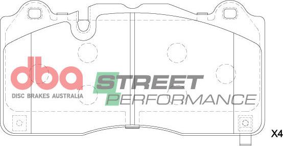 DBA Australia DB15224SP - Kit pastiglie freno, Freno a disco autozon.pro