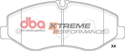 DBA Australia DB15220XP - Kit pastiglie freno, Freno a disco autozon.pro