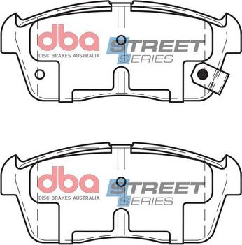 DBA Australia DB1674SS - Kit pastiglie freno, Freno a disco autozon.pro