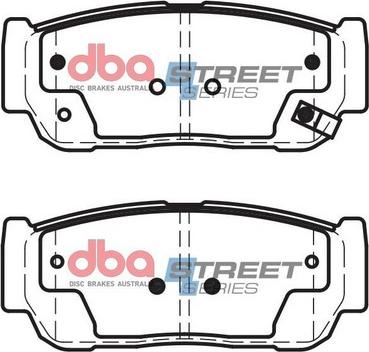 DBA Australia DB1673SS - Kit pastiglie freno, Freno a disco autozon.pro