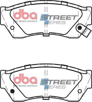 DBA Australia DB1155SS - Kit pastiglie freno, Freno a disco autozon.pro