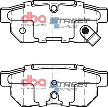 DBA Australia DB1163SS - Kit pastiglie freno, Freno a disco autozon.pro