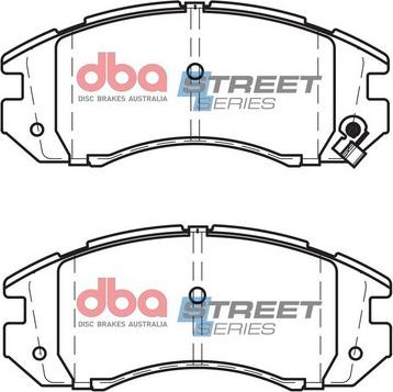 DBA Australia DB1185SS - Kit pastiglie freno, Freno a disco autozon.pro