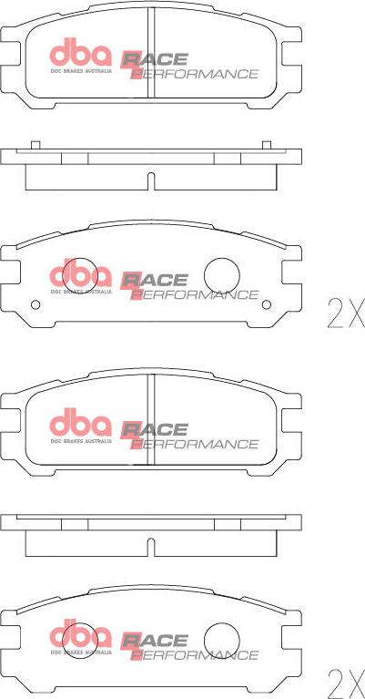 DBA Australia DB1186RP - Kit pastiglie freno, Freno a disco autozon.pro