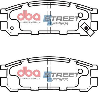 DBA Australia DB1186SS - Kit pastiglie freno, Freno a disco autozon.pro