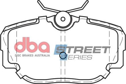 DBA Australia DB1130SS - Kit pastiglie freno, Freno a disco autozon.pro