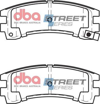 DBA Australia DB1175SS - Kit pastiglie freno, Freno a disco autozon.pro