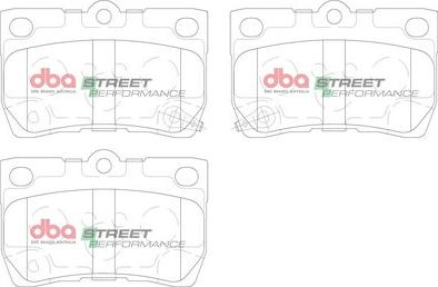 DBA Australia DB1854SP - Kit pastiglie freno per elevate prestazioni autozon.pro