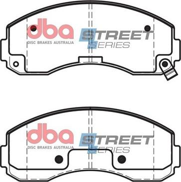 DBA Australia DB1817SS - Kit pastiglie freno, Freno a disco autozon.pro