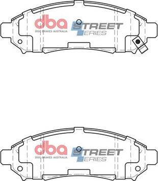 DBA Australia DB1835SSEV - Kit pastiglie freno, Freno a disco autozon.pro