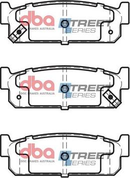 DBA Australia DB1399SS - Kit pastiglie freno, Freno a disco autozon.pro