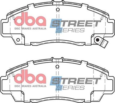 DBA Australia DB1393SS - Kit pastiglie freno, Freno a disco autozon.pro