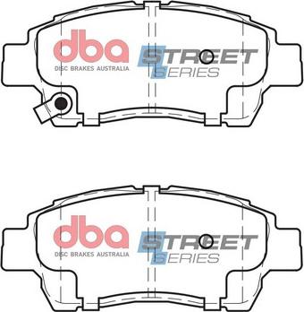 DBA Australia DB1378SS - Kit pastiglie freno, Freno a disco autozon.pro