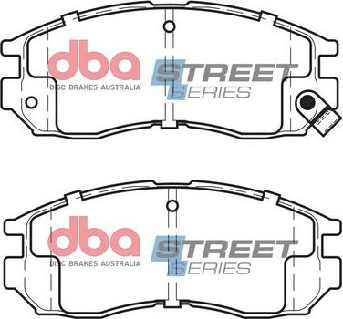 DBA Australia DB1249SS - Kit pastiglie freno, Freno a disco autozon.pro