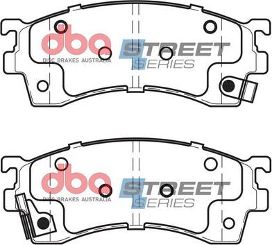 DBA Australia DB1255SS - Kit pastiglie freno, Freno a disco autozon.pro