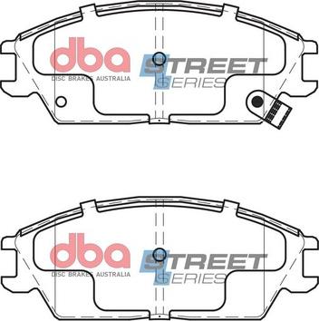 DBA Australia DB1252SS - Kit pastiglie freno, Freno a disco autozon.pro