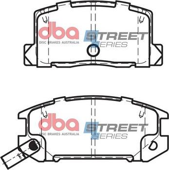 DBA Australia DB1260SS - Kit pastiglie freno, Freno a disco autozon.pro