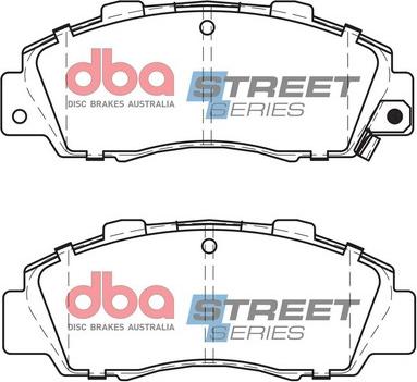 DBA Australia DB1206SS - Kit pastiglie freno, Freno a disco autozon.pro