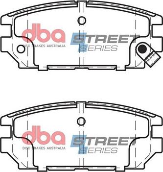 DBA Australia DB1238SS - Kit pastiglie freno, Freno a disco autozon.pro