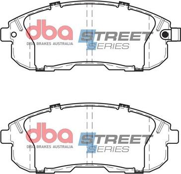 DBA Australia DB1232SS - Kit pastiglie freno, Freno a disco autozon.pro