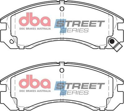 DBA Australia DB1223SS - Kit pastiglie freno, Freno a disco autozon.pro