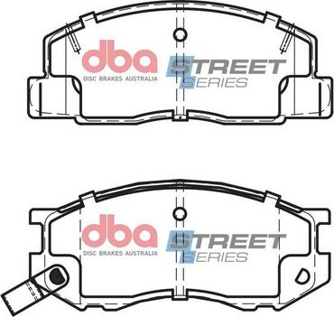 DBA Australia DB1276SS - Kit pastiglie freno, Freno a disco autozon.pro