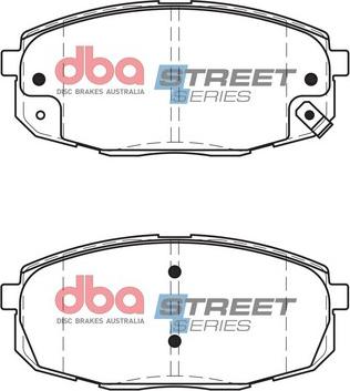 DBA Australia DB1754SS - Kit pastiglie freno, Freno a disco autozon.pro