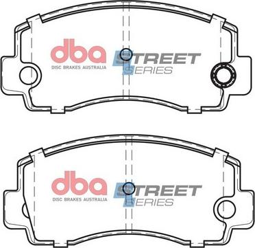 DBA Australia DB170SS - Kit pastiglie freno, Freno a disco autozon.pro