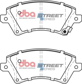 DBA Australia DB1714SS - Kit pastiglie freno, Freno a disco autozon.pro